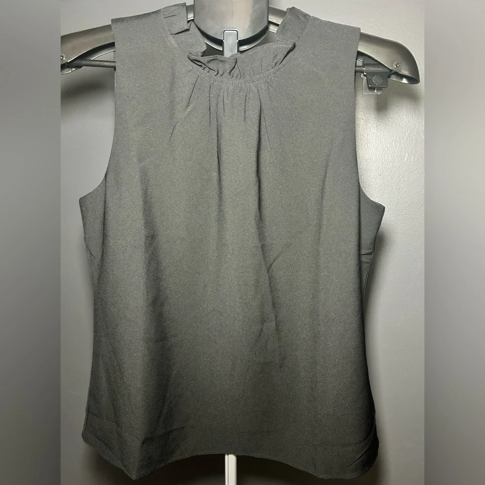 J.Crew Black Shell Top - Picture 1 of 5